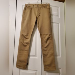 Men's Banana Republic Khaki Travel Jean 32 x 34 Athletic Fit